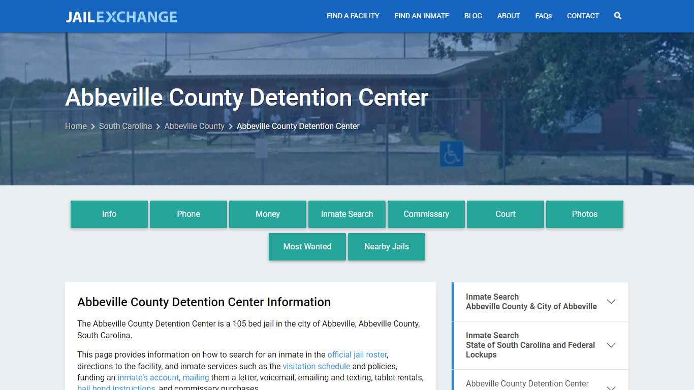 Abbeville County Detention Center - Jail Exchange